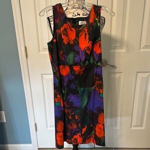 Milly size 10 floral Sleeveless Sheath Dress for Cocktail
